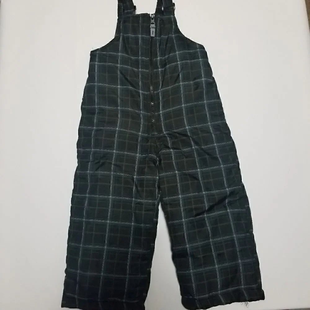 Circo Snow Jumper/Ski Overall, Blk.Plaid, sz,2T